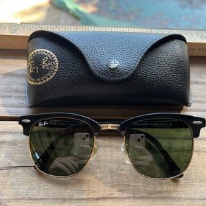 RayBan Club Master Sunglasses.